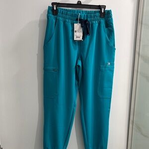 FIGS Teal Uman Relaxed Jogger Scrub Pants